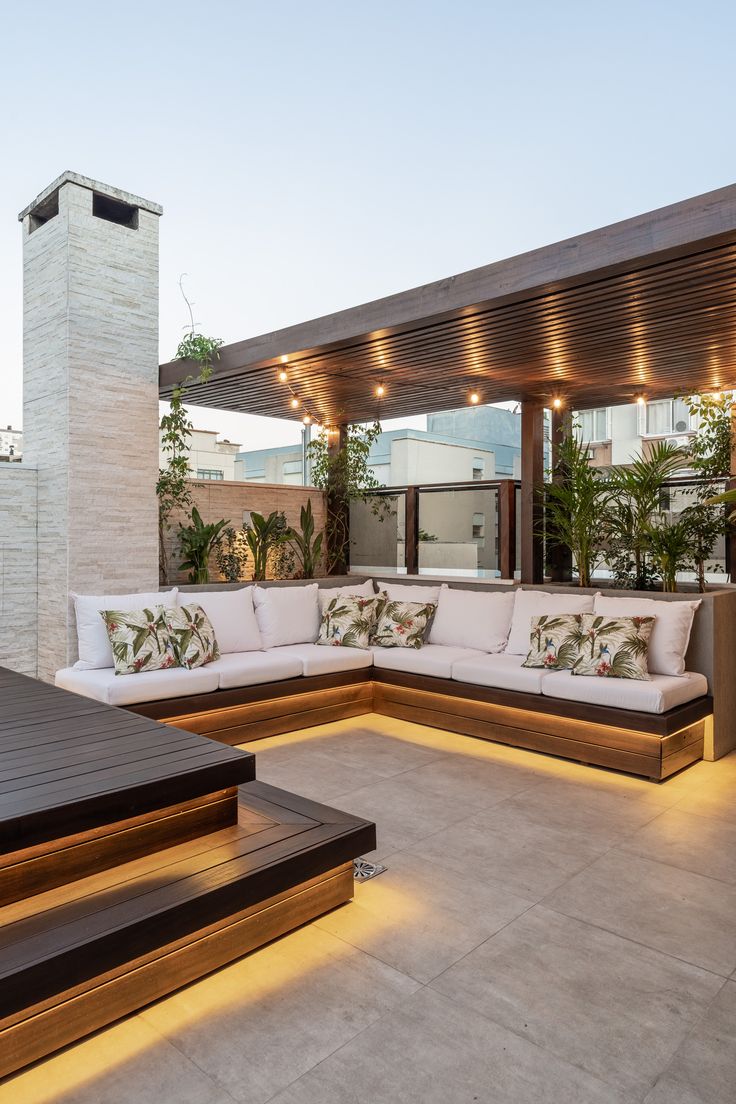 Terraza tarima exterior Gràcia Barcelona