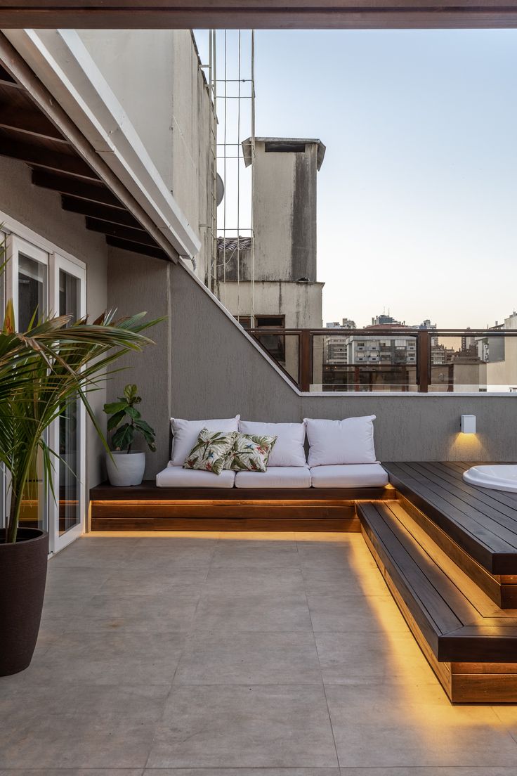 Espacio exterior terraza Gràcia