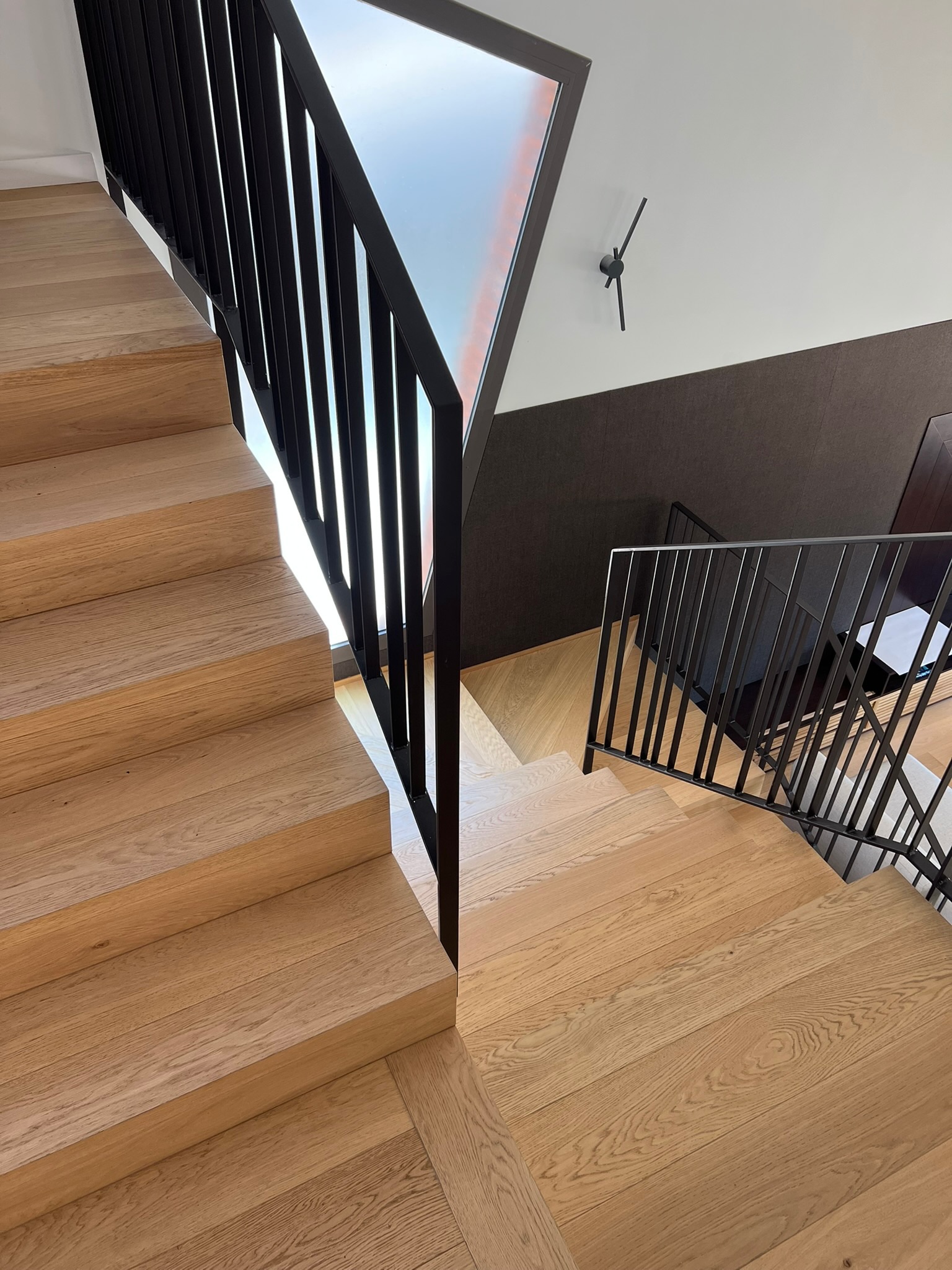 Detalle parquet roble Castelldefels